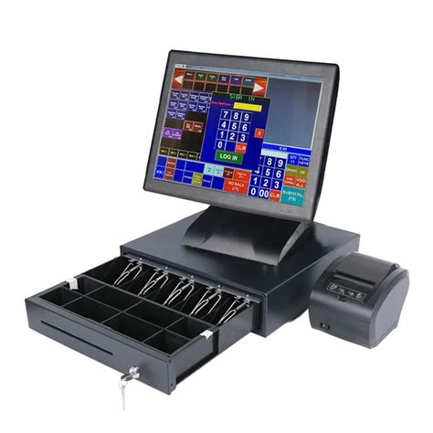 Free Shipping 15 Inch Touch Cash Register Restaurant Pos System