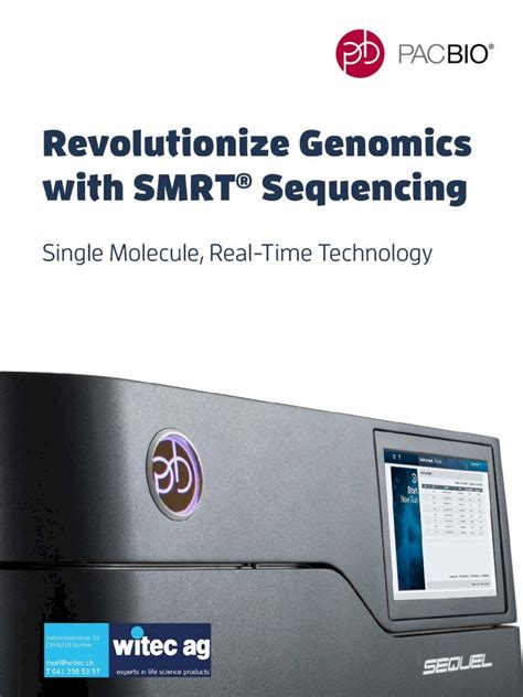 Pdf Smrt Sequencing Brochure Revolutionize Genomics With Smrt