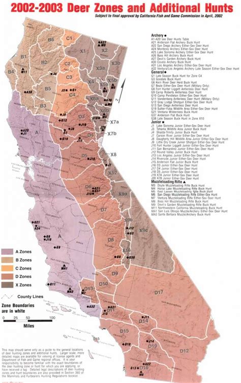 California Hunting Zone Map Quail B Zone California Map Printable Maps