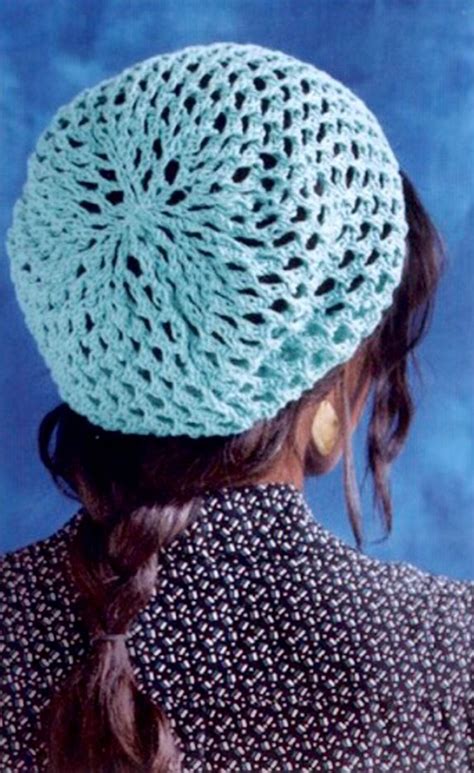 Lace Hat Knitting Pattern Easy Knit Summer Hat Etsy