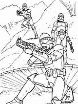 Clone Wars Coloring Star Troopers Standby Pages Jeff Color Years Old Colored Print sketch template
