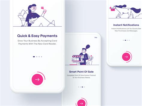 Onboarding Screens Ui Design