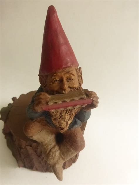 Vintage Cairn Studio Tom Clark Gnome Johnny Playing A