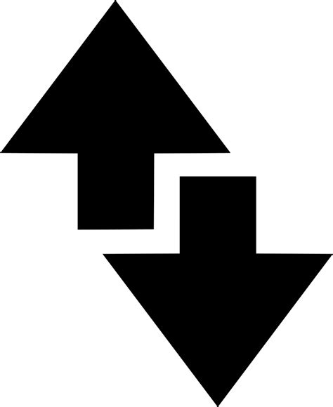Data Network Internet Edge Up Down Arrow Svg Png Icon Free Download