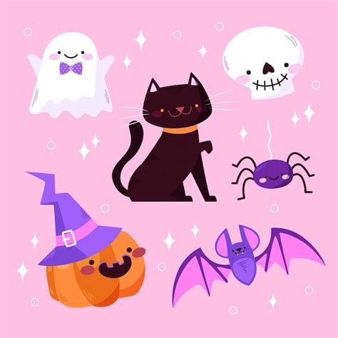 Cute Halloween Vectors And Illustrations For Free Download Freepik