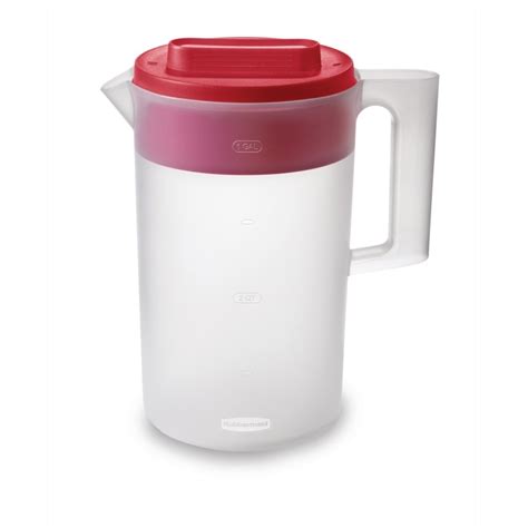 Rubbermaid Simply Pour Pitcher Plastic Pitcher With Multifunction Lid