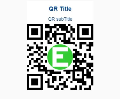 EasyQRCodeJS: QR Code Generator with Logo & Title Support ...