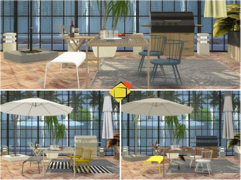 Highwood Outdoor Dining By Onyxium At Tsr Sims 4 Updates