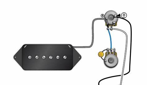 Gibson Les Paul Jr. Wiring Diagram - Fralin Pickups