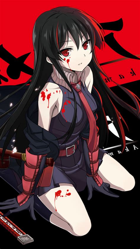 Akame Ga Kill Akame Anime Anime Girls Wallpapers Hd Desktop And
