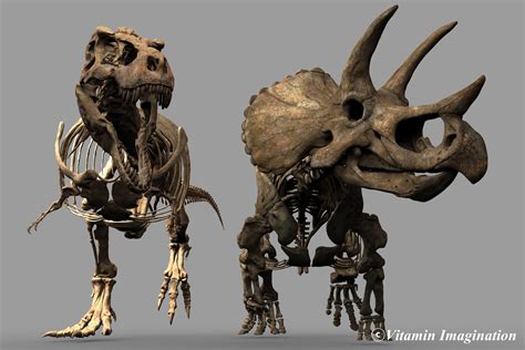 Vitamin Imagination Tyrannosaurus Vs Triceratops 2017 By Vitamin Imaigination