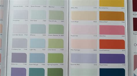 Asian Paints Royal Luxury Emulsion Interior Wall Colour Card New