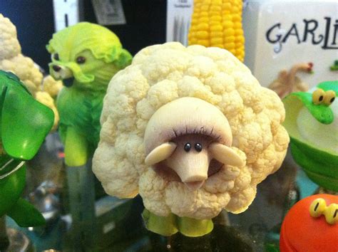 Cauliflower Sheep Animal Shaped Foods Food Shapes Vegetable Animals