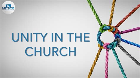 Unity In The Church Youtube