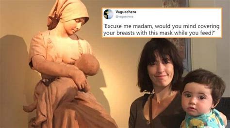 Breastfeeding Mom Asked To Cover Up Nipple In Museum Her Sarcastic Tweets Go Viral Trending