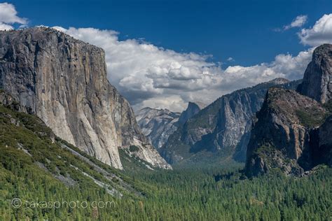 Tunnel View Yosemite National Park California Usa