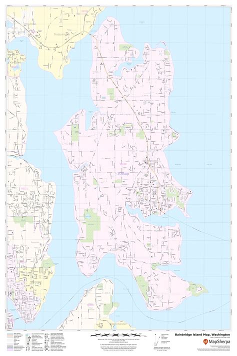 Bainbridge Island Wa Map