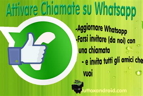 Guida Come Attivare Le Chiamate Whatsapp E Farsi Invitare