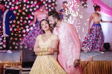 Priyanka Karki And Ayushman Joshi Sangeet Ceremony Pictures Wedding Marketing Bridal