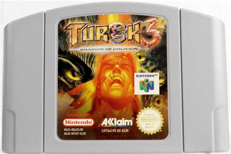 Turok 3 Shadow Of Oblivion N64 Retro Console Games Retrogame