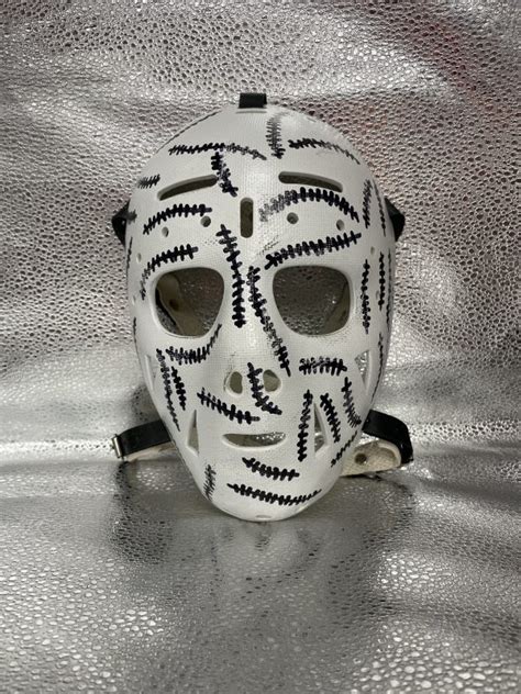 Limited Edition Replica Gerry Cheevers Fiberglass Mask American Nutrition Center 617 394 0678