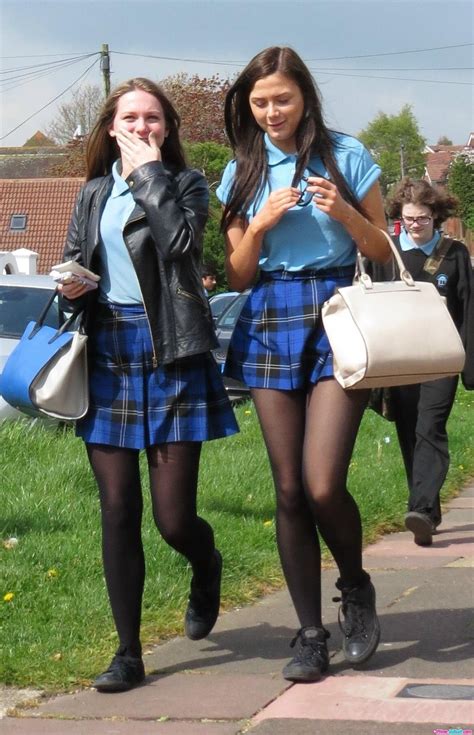 These Two Girls Will Have A Meeting With The Headmaster Slipper For
