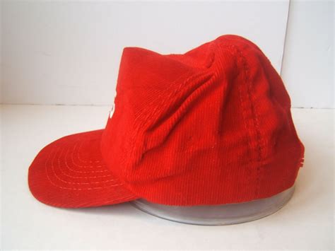 Nrg Corduroy Snapback Hat Vintage Red Hipster Baseball Cap Hats