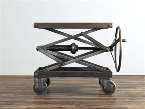 industrial scissor lift table  modell restoration