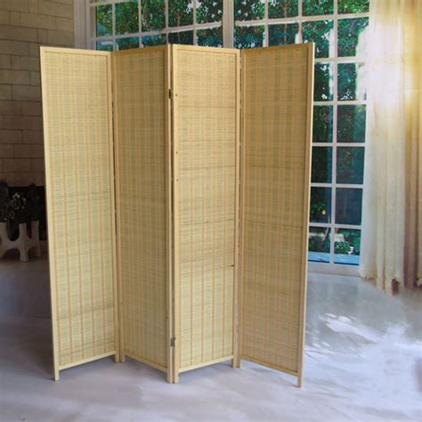 Bamboo Folding Screen Walls