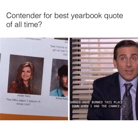 Image Result For Good Yearbook Quotes Best Yearbook Quotes Yearbook Quotes The Office Love