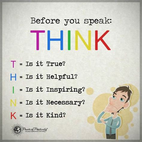 Before You Speak Think Is It True Helpful Inspiring Necessary And