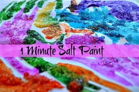 Art Activities Epsom Salt Paintingwe Have Been Enjoying Simple Art