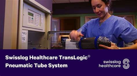 Swisslog Healthcare Translogic Pneumatic Tube System Youtube