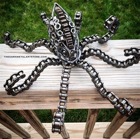 Metal Art Octopus