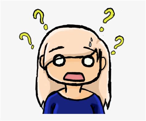 Confused Clipart Confused Expression Confused Anime Face Transparent