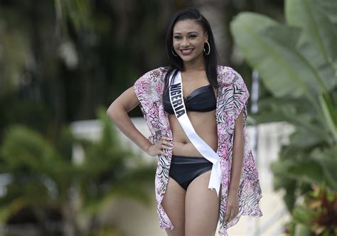 Miss Universe Contestants Show Off Swimsuits