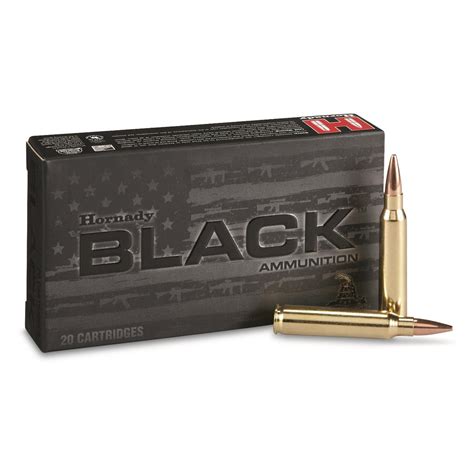 Hornady Black 223 Remington Bthp Match 75 Grain 20 Rounds 689719