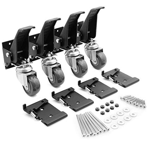 Buy Workbench Caster Kit 4 Heavy Duty Retractable Casters With 4 Spring