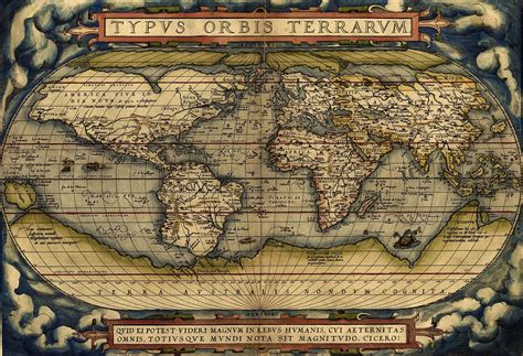 Mapa Do Mundo Antigo Mapa Região