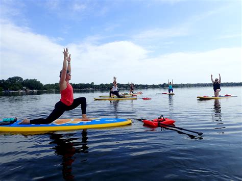 stand up paddle boarding and sup yoga classes