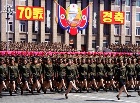 Dprk Pyongyang 70th Anniversary Parade