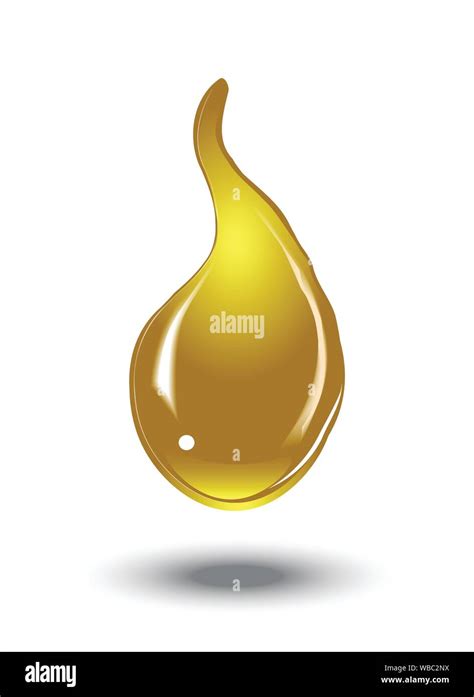 Drop Of Gold Honey Gold Drop Amber Drop Logo Stock Vector Image And Art Alamy