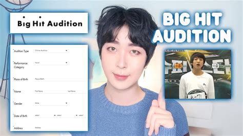 Bts First Audition Video And How To Apply For Bighit Global Online Audition Application Properly