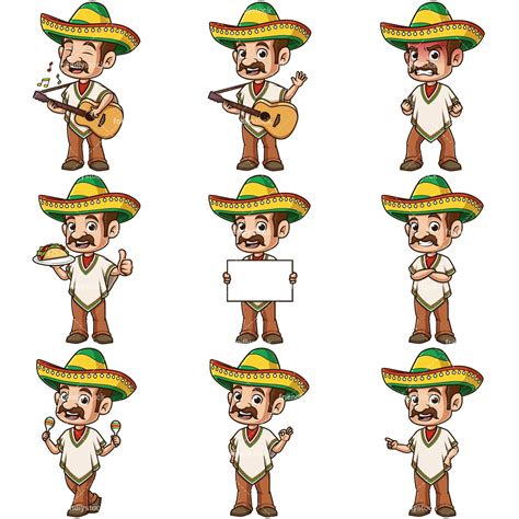 Mexican Cartoon Man