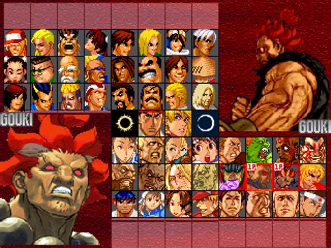 What Does Your Mugen Character Select Look Like