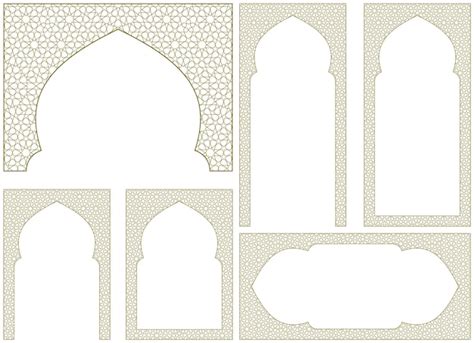 Islamic Arch Vectors And Illustrations For Free Download Freepik