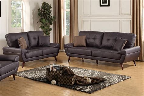 Brown Leather Sofa And Loveseat Set Steal A Sofa Furniture Outlet Los