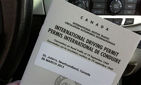 How To Get An International Drivers License In Canada Guide