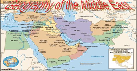 Geography Of The Middle East Ppt Powerpoint