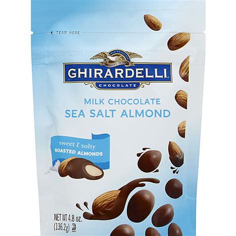 Ghirardelli Milk Chocolate Sea Salt Almonds Chocolate Sun Fresh